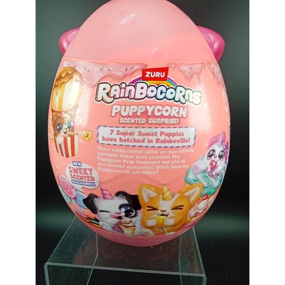 Zuru Rainbocorns Puppycorn Scented Surprise Toy Over 10 Surprises Inside Pink - Picture 3 of 3